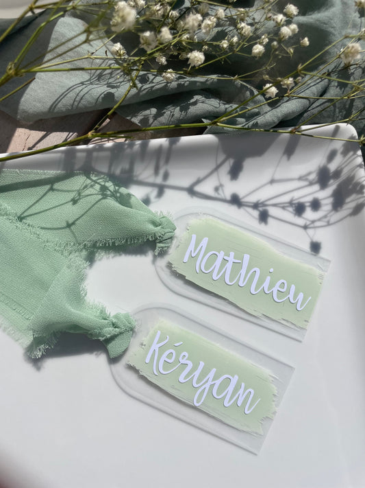 Marque Place Marque Page Acrylique