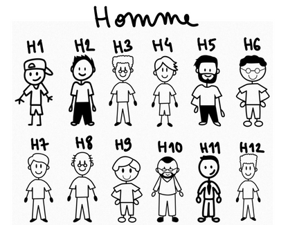 Stickers FAMILY boite aux lettres