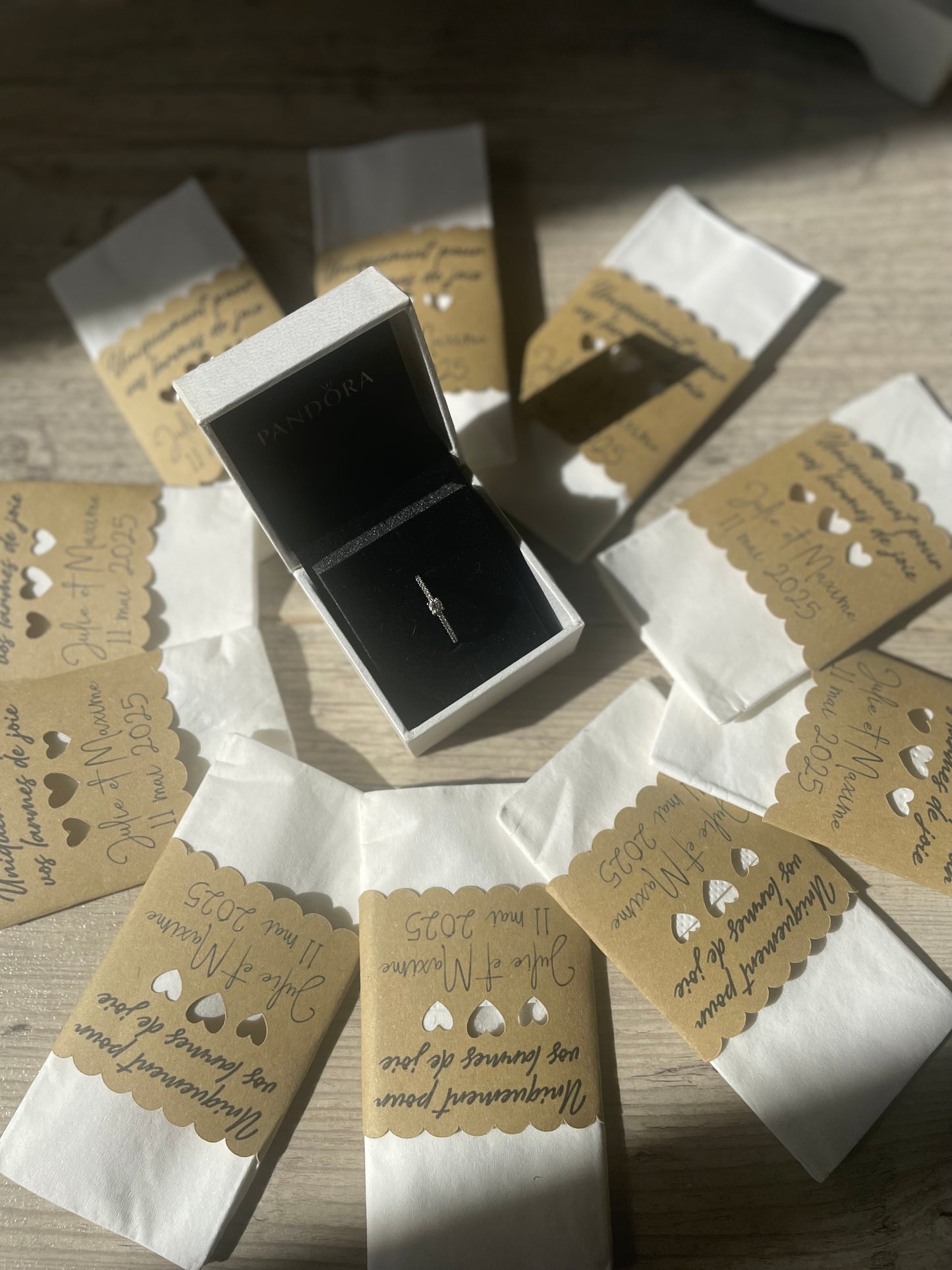 Mouchoirs MARIAGE (lot de 10 pièces)